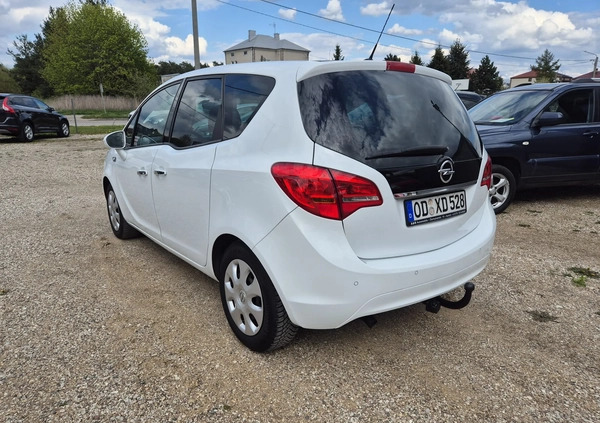 Opel Meriva cena 22900 przebieg: 169000, rok produkcji 2010 z Augustów małe 379